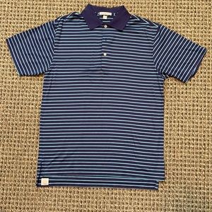 Men’s Striped Peter Millar Collared Shirt